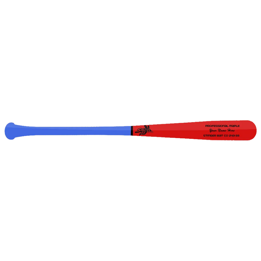 JN11 - Torpedo Custom Stinger Prime Series - Pro Grade Wood Bat - Customer's Product with price 109.99 ID XaGF43_gzyPuUF5sGpJDlpm1