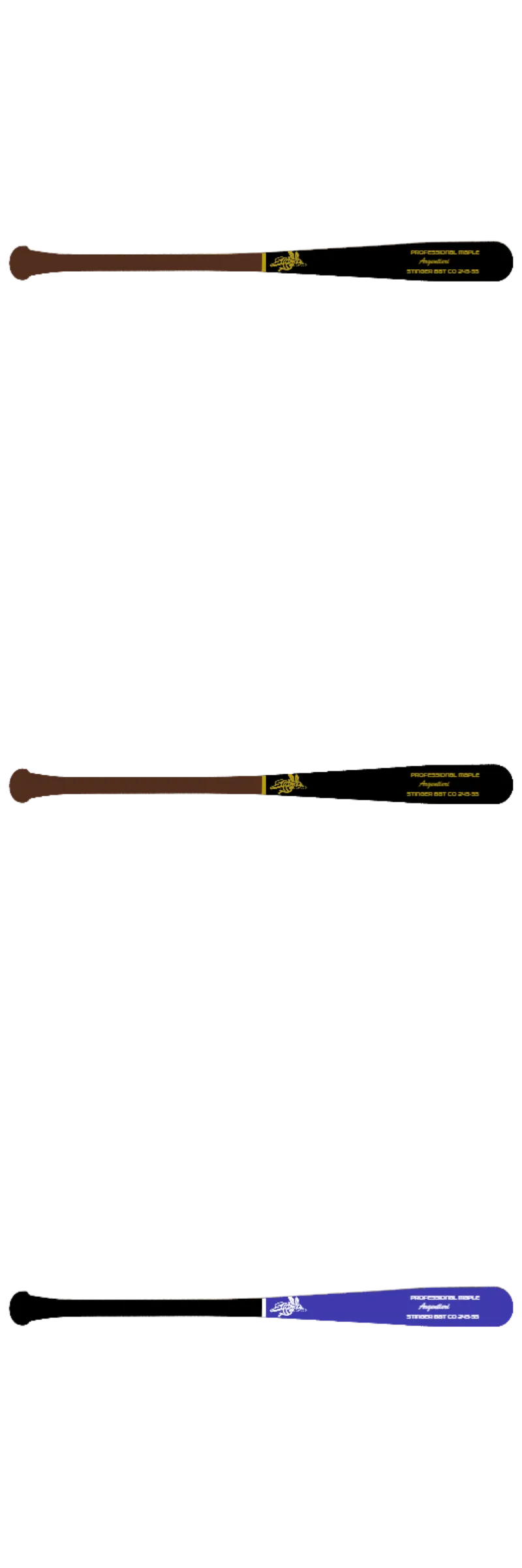 Custom Stinger Prime Series - Pro Grade Wood Bat (3 Pack) - Customer's Product with price 358.99 ID JuzrwRtHM34YJ_1u3e8vQWEm