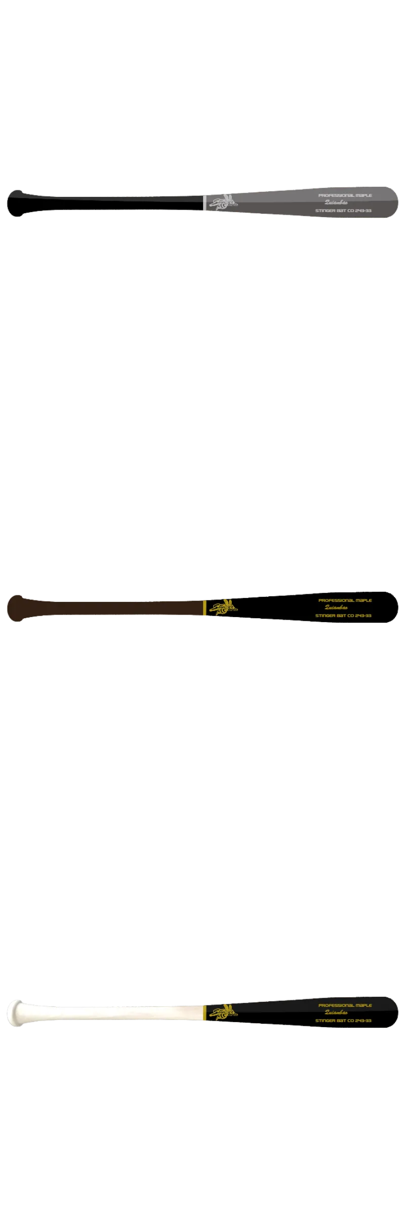 Custom Stinger Prime Series - Pro Grade Wood Bat (3 Pack) - Customer's Product with price 388.99 ID q2-GzFovM6AehV3VyGeSykIM