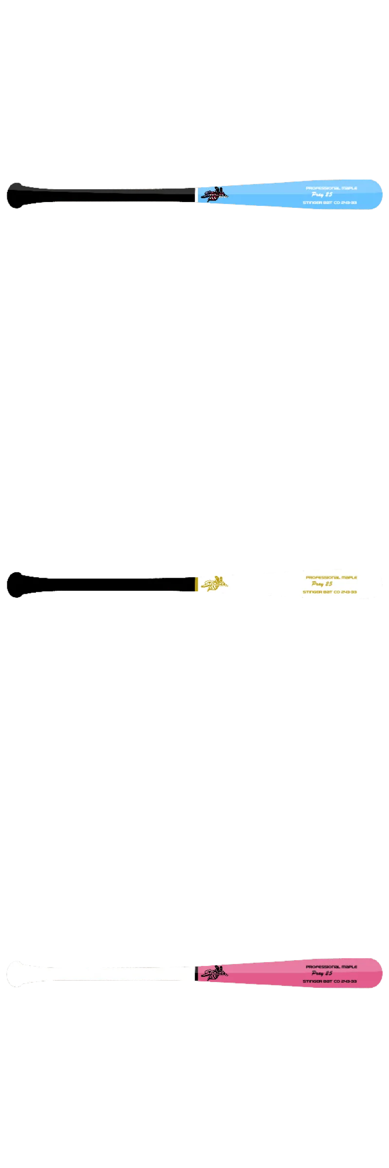Custom Stinger Prime Series - Pro Grade Wood Bat (3 Pack) - Customer's Product with price 368.99 ID ZKbJXbwpYkuENr6lmwFo7v6D