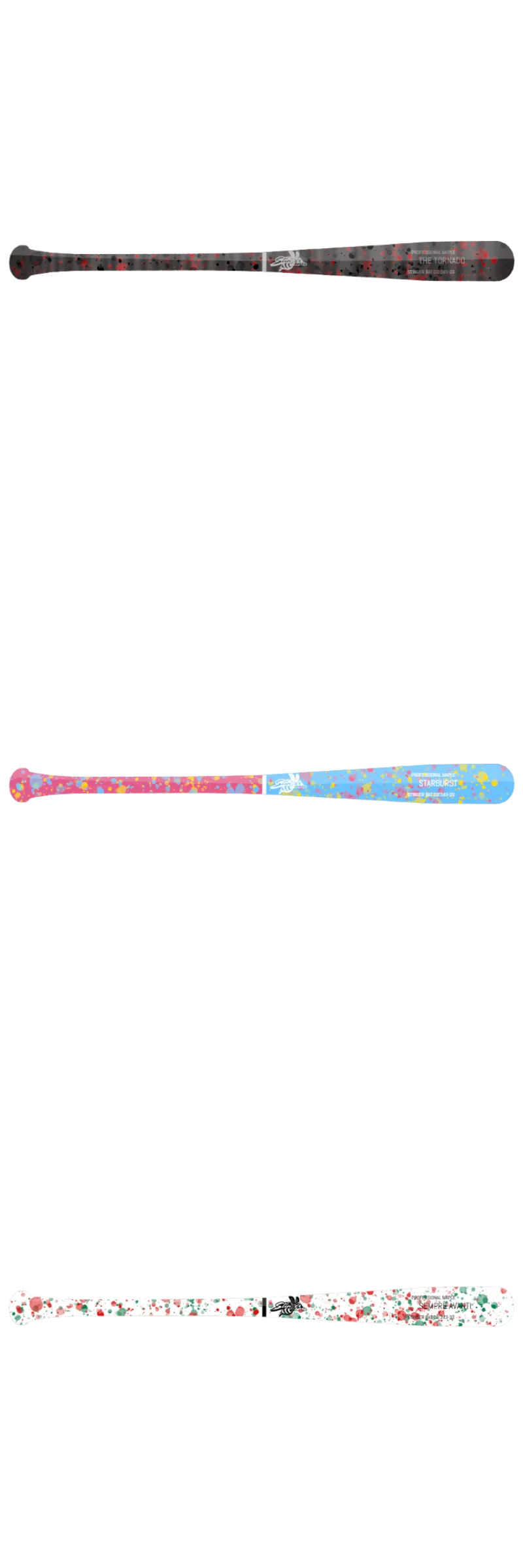 Custom Stinger Prime Series - Pro Grade Wood Bat (3 Pack) - Customer's Product with price 428.99 ID Ocq6izucxBYyKg5Lx34ASUbE