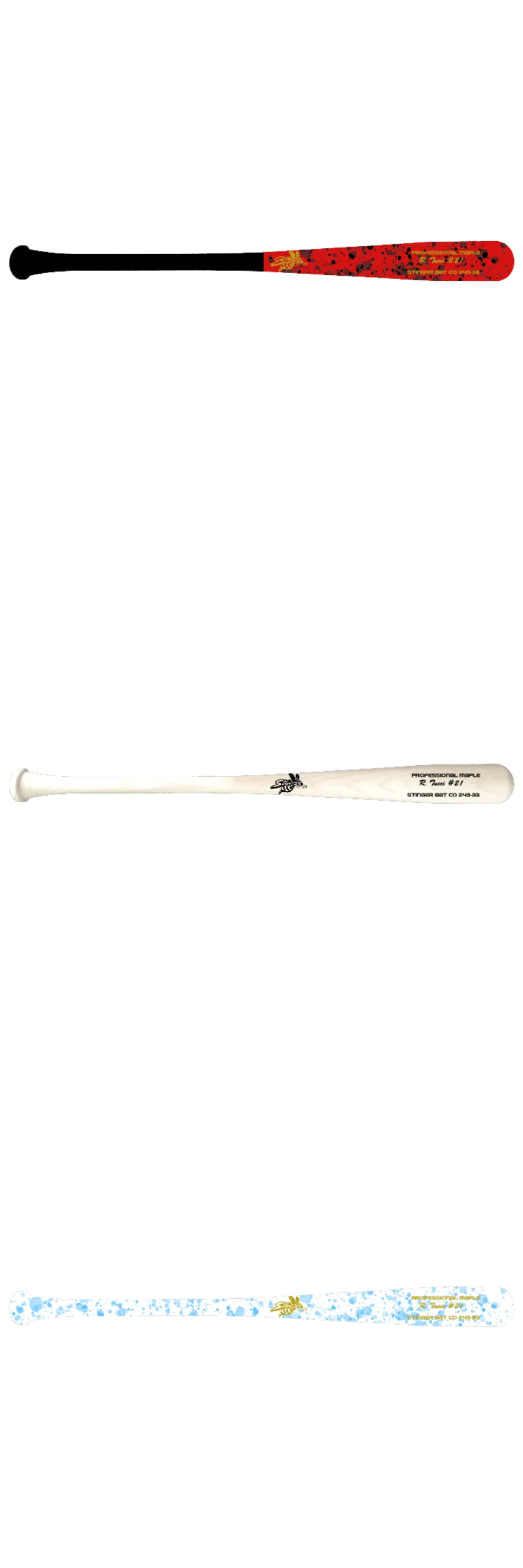 Custom Stinger Prime Series - Pro Grade Wood Bat (3 Pack) - Customer's Product with price 388.99 ID hkKC3QbMxMwfKKiDXCpYxOd0