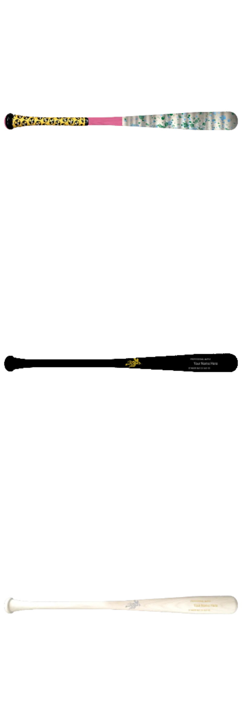 Custom Stinger Prime Series - Pro Grade Wood Bat (3 Pack) - Customer's Product with price 378.98 ID QLDLRBbZZmkL43UEHOY145gl