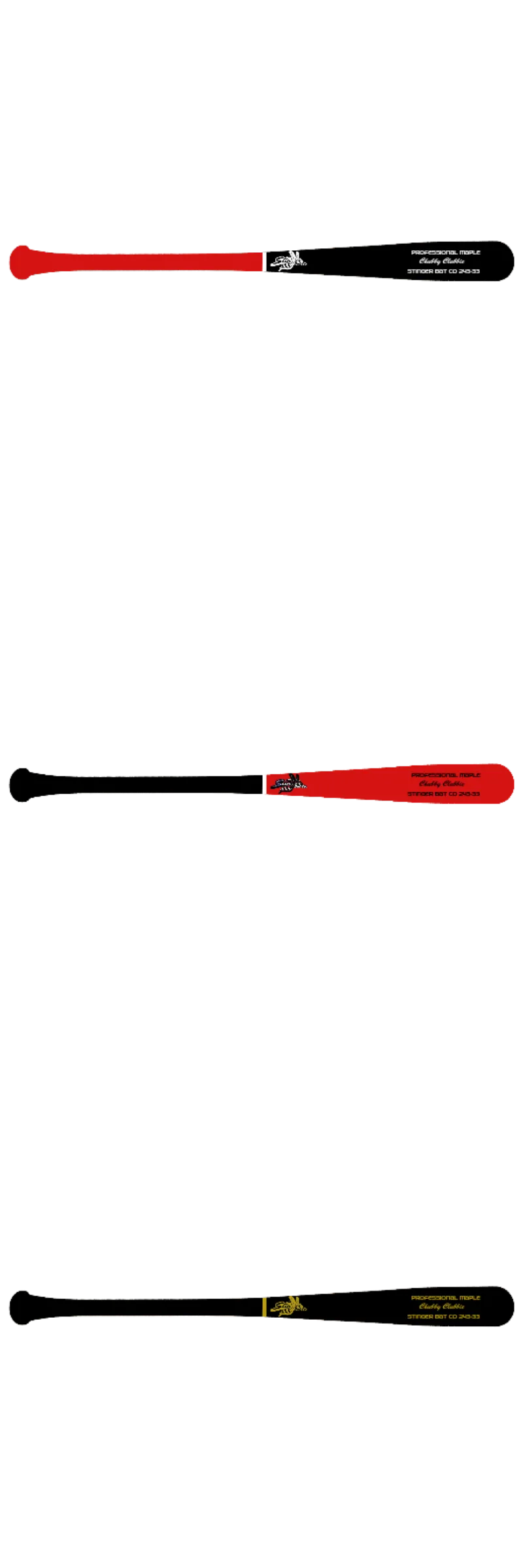 Custom Stinger Prime Series - Pro Grade Wood Bat (3 Pack) - Customer's Product with price 318.99 ID 4zxuHH2rkQmRKN0yEcqnkLo8