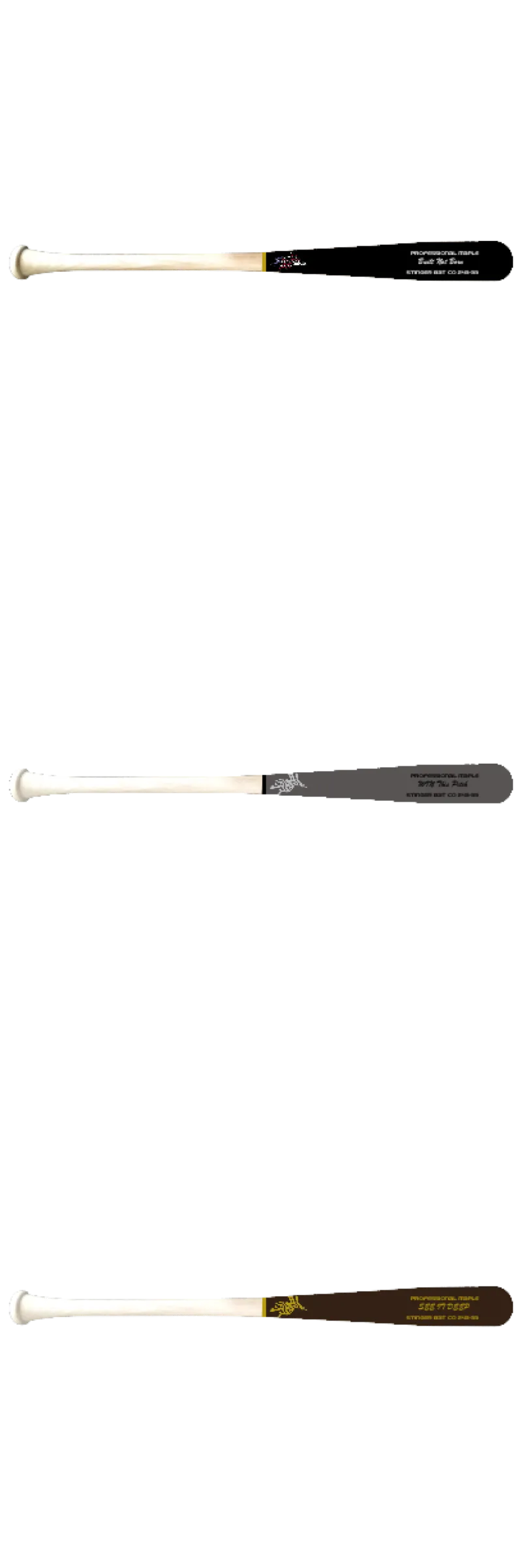Custom Stinger Prime Series - Pro Grade Wood Bat (3 Pack) - Customer's Product with price 388.99 ID OQVtG4C0x9l0WZa4pMr-AiQ_