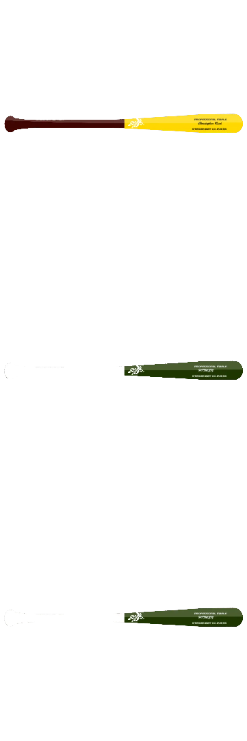 Custom Stinger Prime Series - Pro Grade Wood Bat (3 Pack) - Customer's Product with price 358.99 ID -YUosPieqR4JSawab1zZ_28m