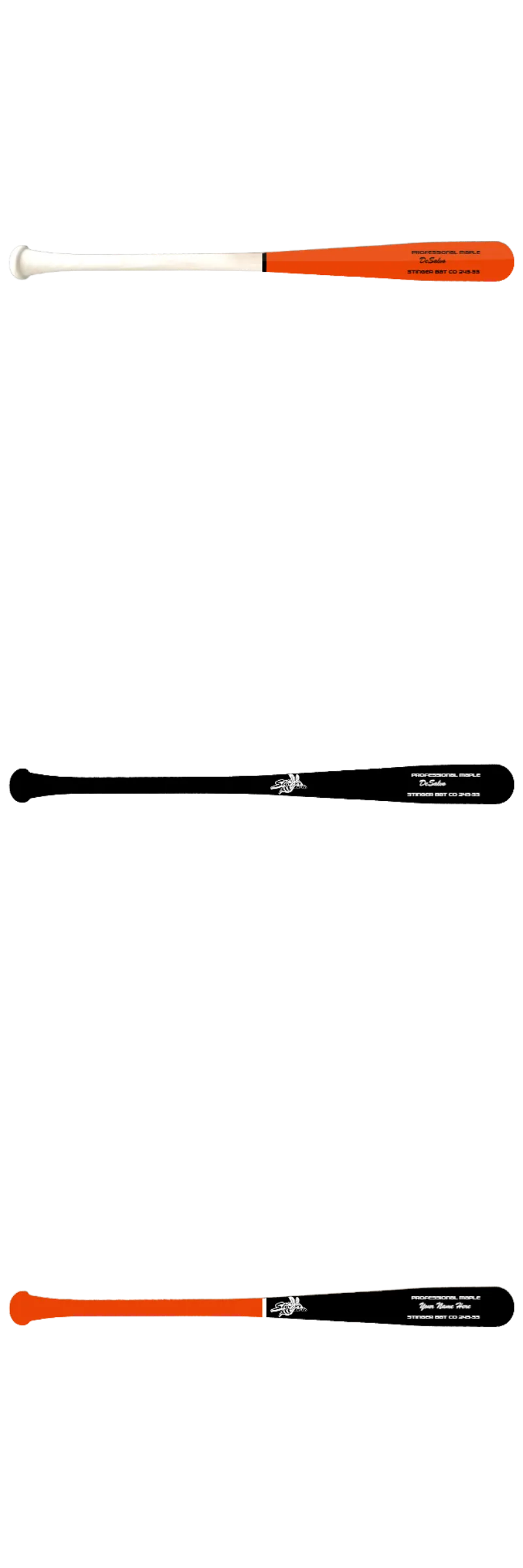 Custom Stinger Prime Series - Pro Grade Wood Bat (3 Pack) - Customer's Product with price 358.99 ID Y0UjfF8rKm4fv4MeUE2AnpfK