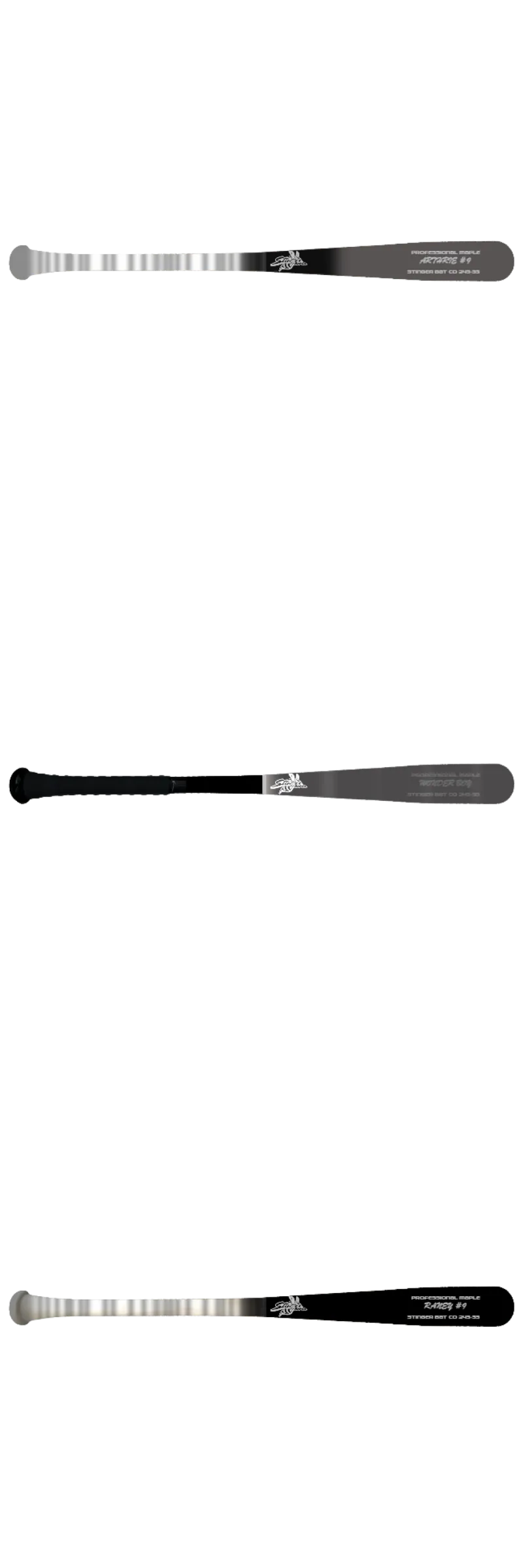 Custom Stinger Prime Series - Pro Grade Wood Bat (3 Pack) - Customer's Product with price 398.98 ID AKhpNWOJcWwOA3Dud9cBv8BR