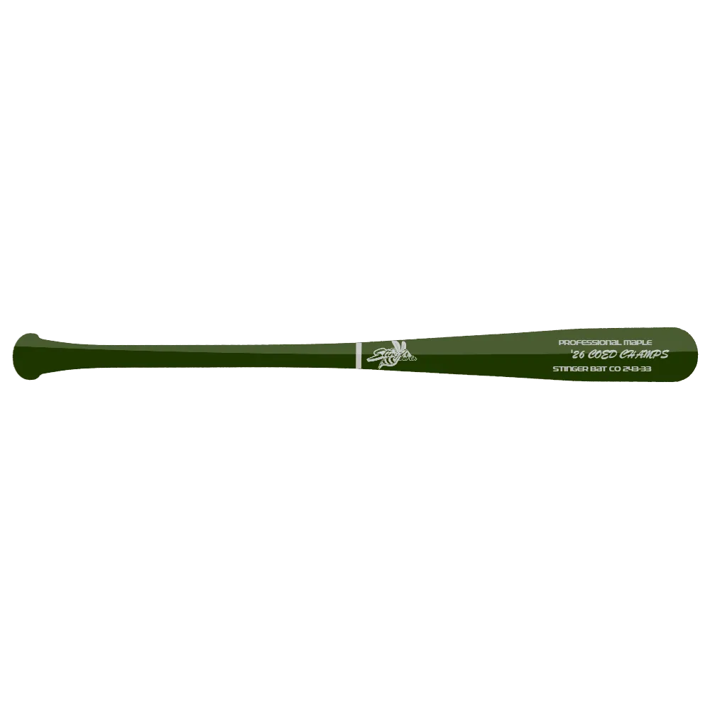 Custom Stinger Slowpitch Wood Bat - Customer's Product with price 109.99 ID oPVYlCVqoEH3RJmi00ad000D