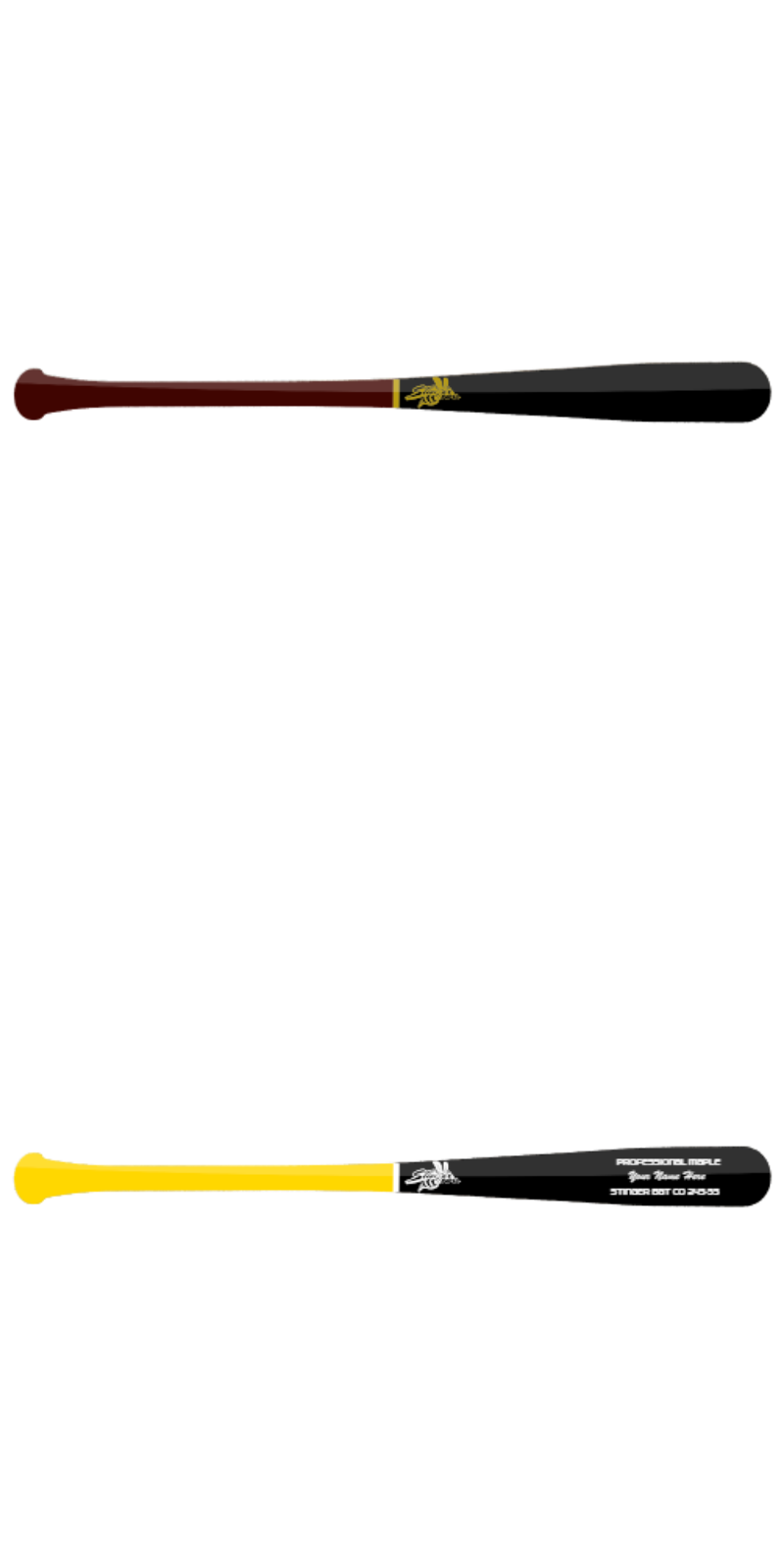 Custom Stinger Prime Series - Pro Grade Wood Bat (2 Pack) - Customer's Product with price 259.99 ID DwTuwZbwVcUGvt4MG6VdfHrt
