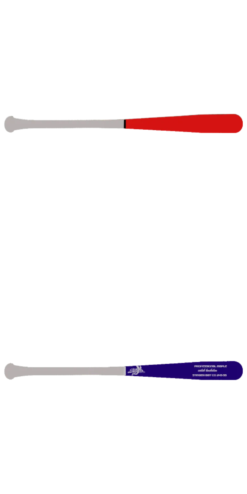 Custom Stinger Prime Series - Pro Grade Wood Bat (2 Pack) - Customer's Product with price 209.99 ID hKQITom9-B702kTkccvv-KAk