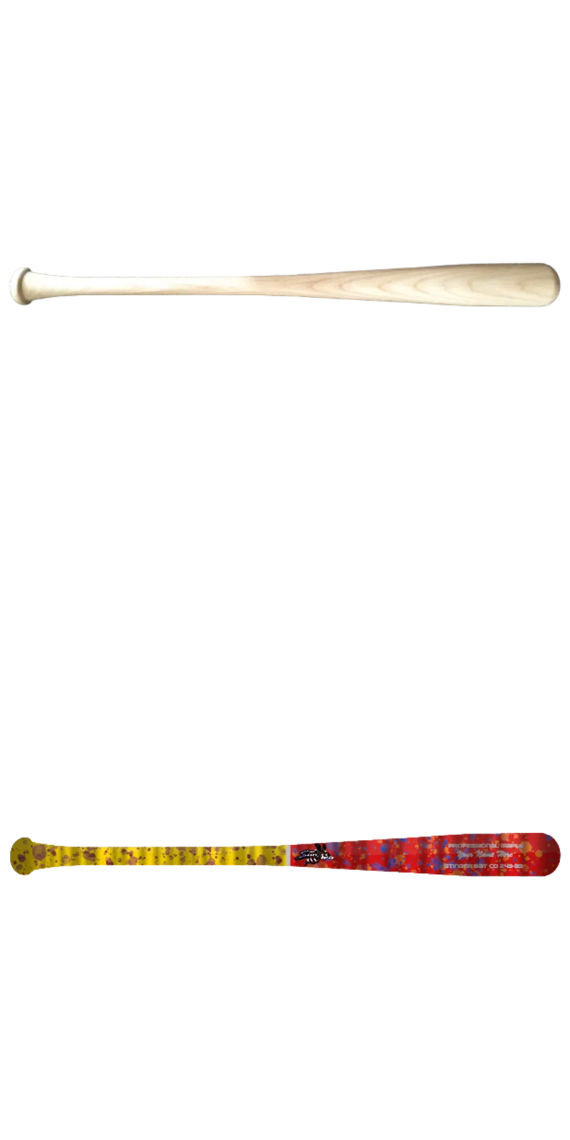 Custom Stinger Prime Series - Pro Grade Wood Bat (2 Pack) - Customer's Product with price 289.99 ID c_fKv13jIcg2xYi66K6sJhrF