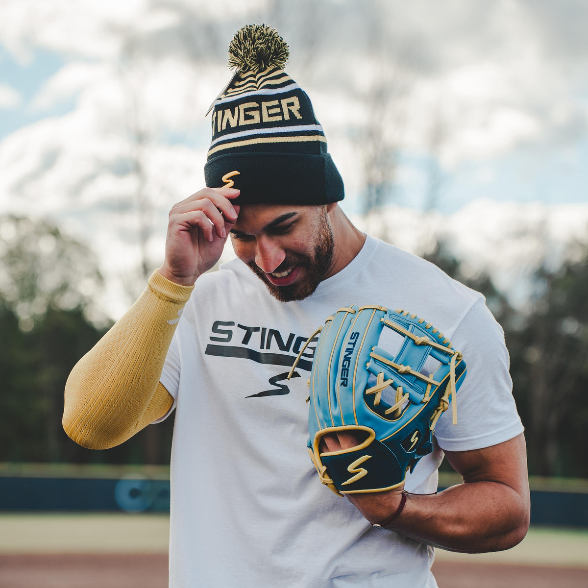 Stinger Premium Arm Sleeve - Athletic Gold – Stinger Sports