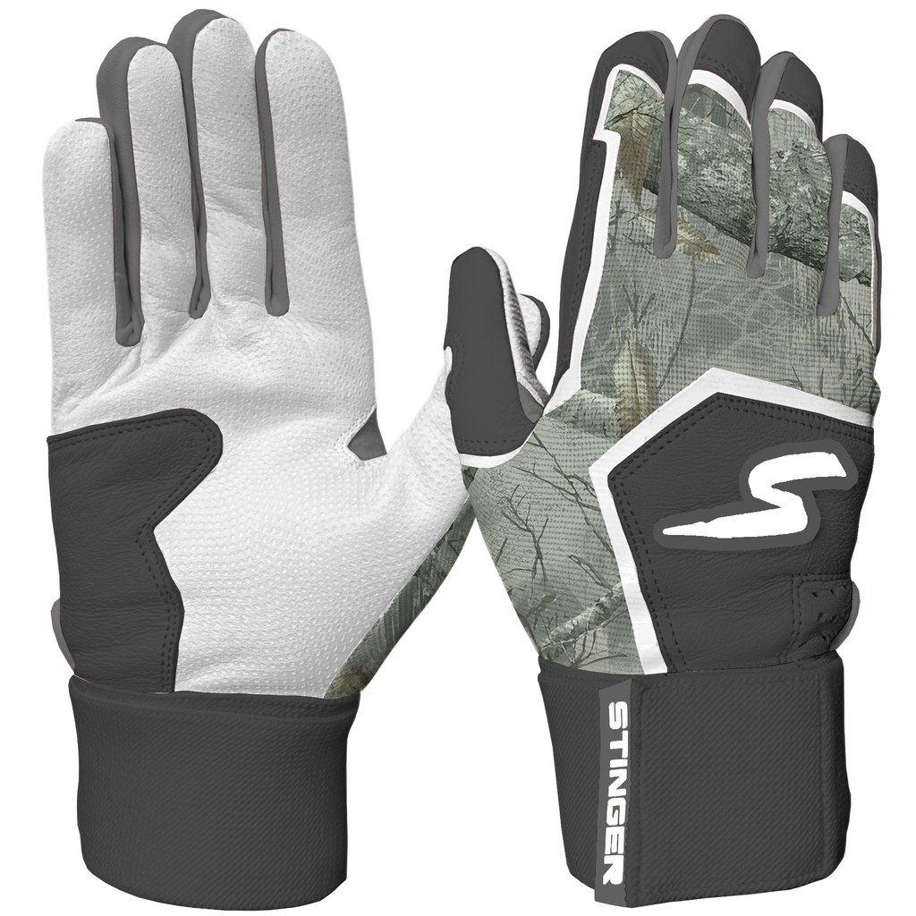 Winder Series Batting Gloves - Stealth Series - Hunt Your Pitch- Woodland