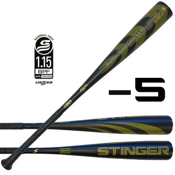 Missile 3 Aluminum USSSA Certified -5 Baseball Bat