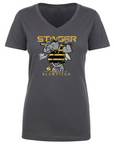 "Limited Edition" Rhino Slowpitch Women's V-Neck Tee Shirt