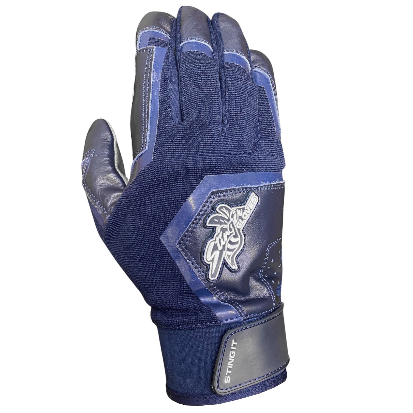 Color Crush Batting Gloves Navy Stinger Sports
