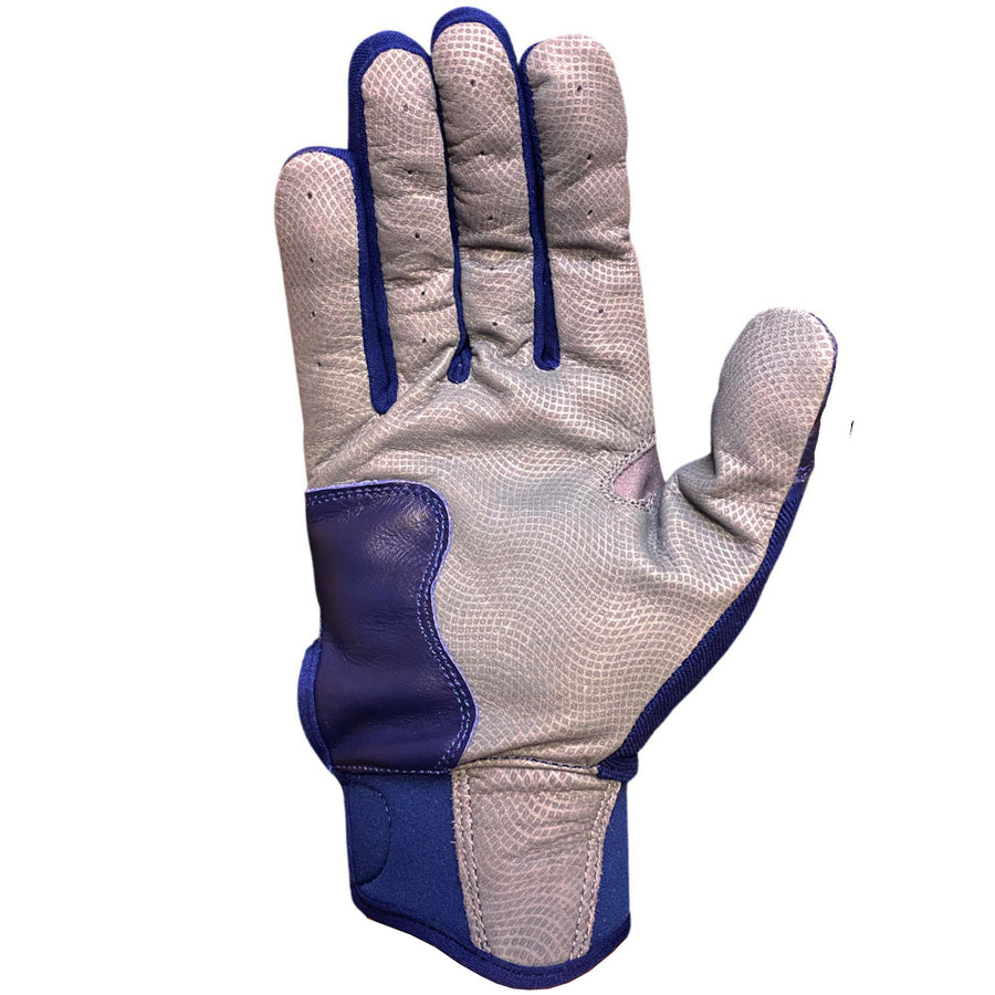 Color Crush Batting Gloves - Navy