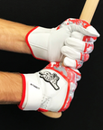 Stinger - Sting Squad Digital Camo (Red) Batting Gloves