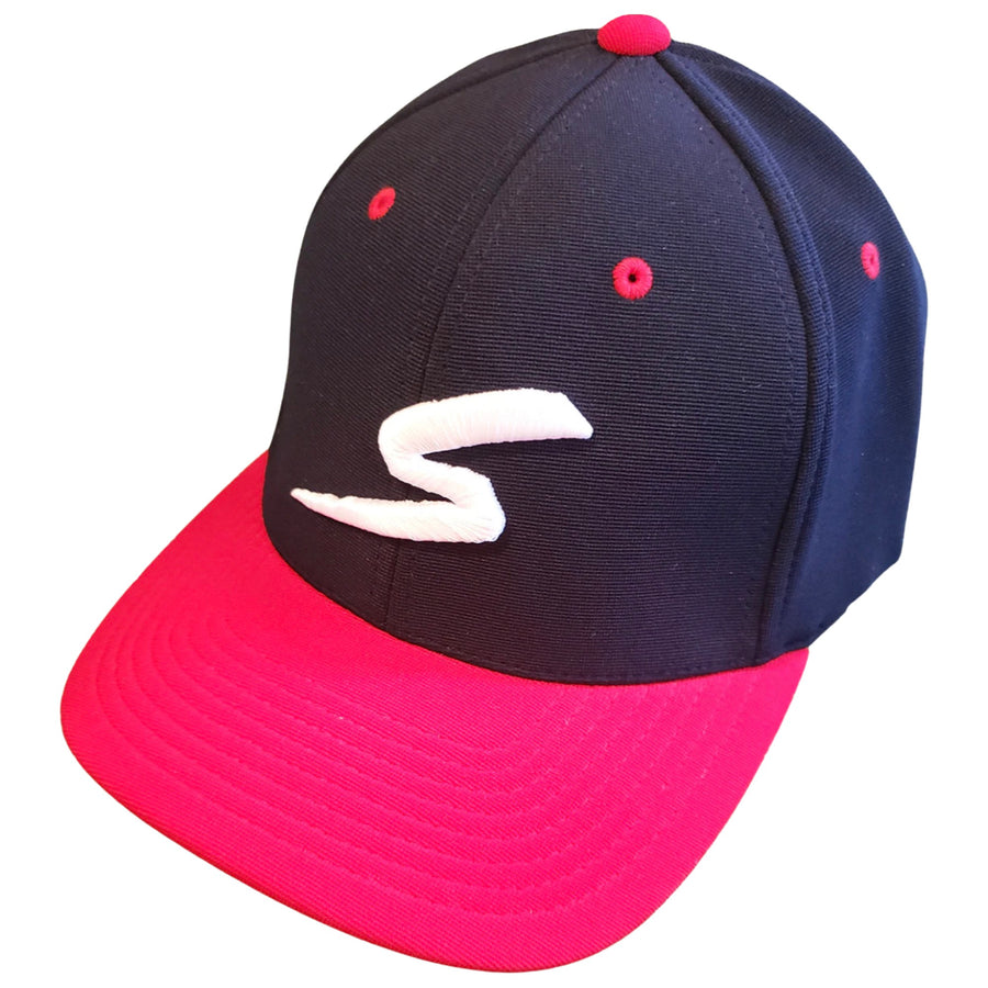 Stinger Navy Blue & Red Flexfit Hat