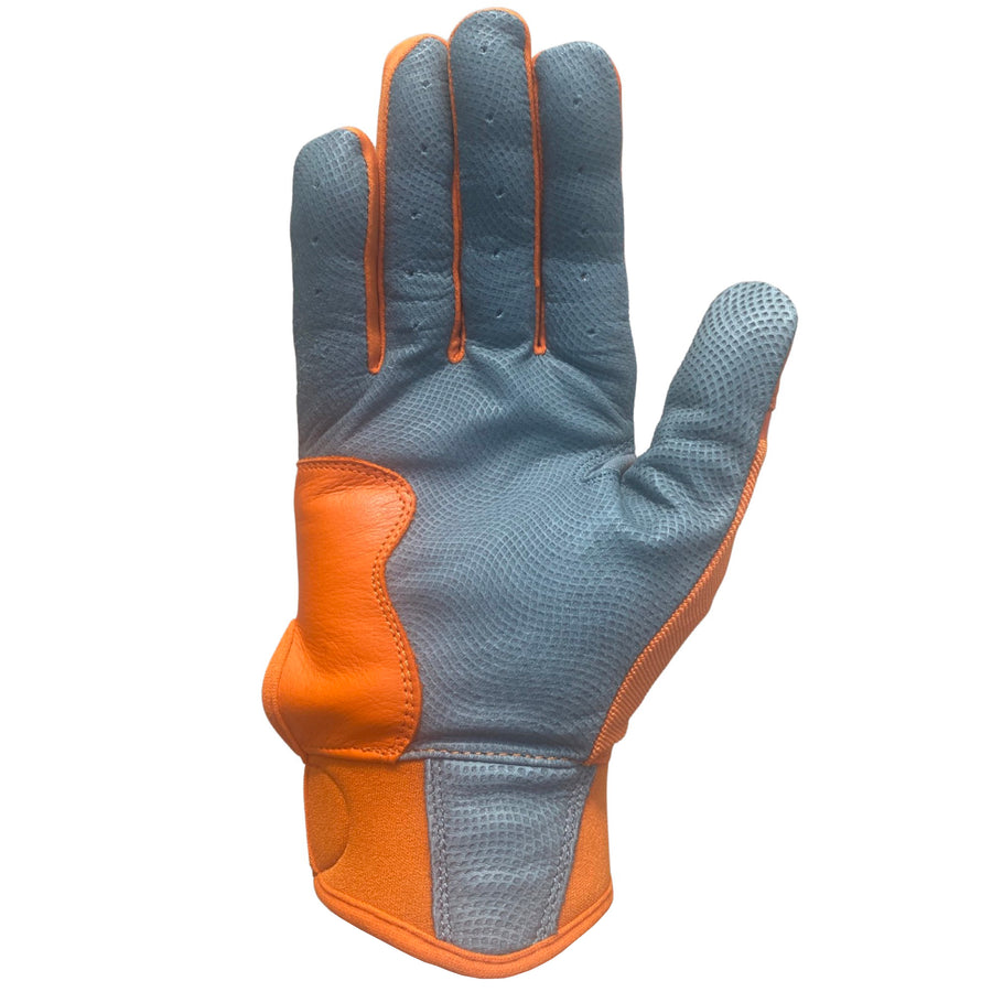 Color Crush Batting Gloves - Orange