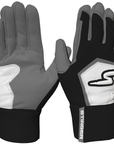 Stinger Winder Series Graphite/Black & White Batting Gloves