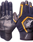 Sting Squad Black Gold Batting Gloves
