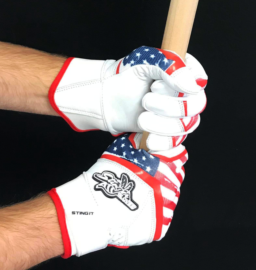 Sting Squad Batting Gloves - USA