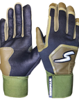 Winder Series Batting Gloves - Military Green & Black