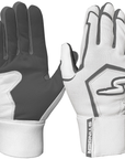 Winder Series Batting Gloves - Gray & White