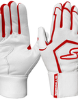 Stinger Winder Series Red & White Batting Gloves