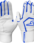 Winder Series Batting Gloves - Royal & White