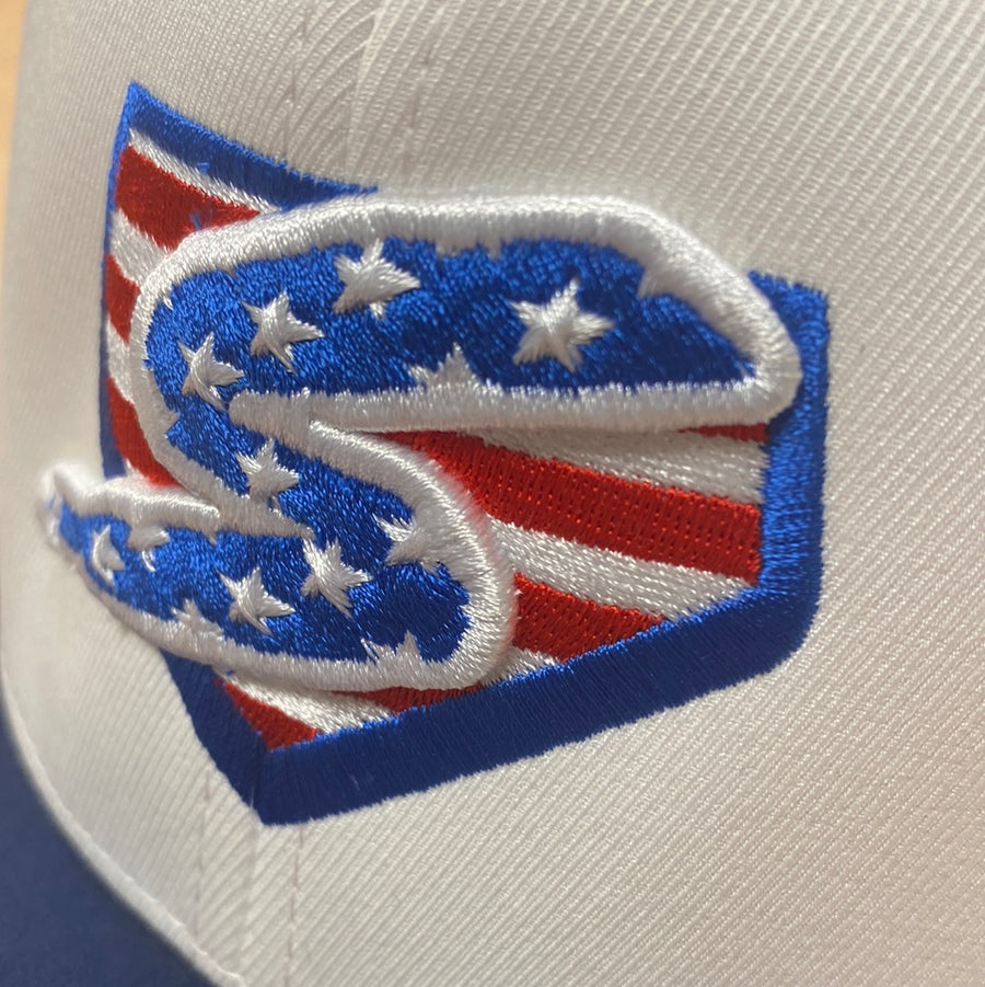 USA Home Plate Snap Back Trucker Hat