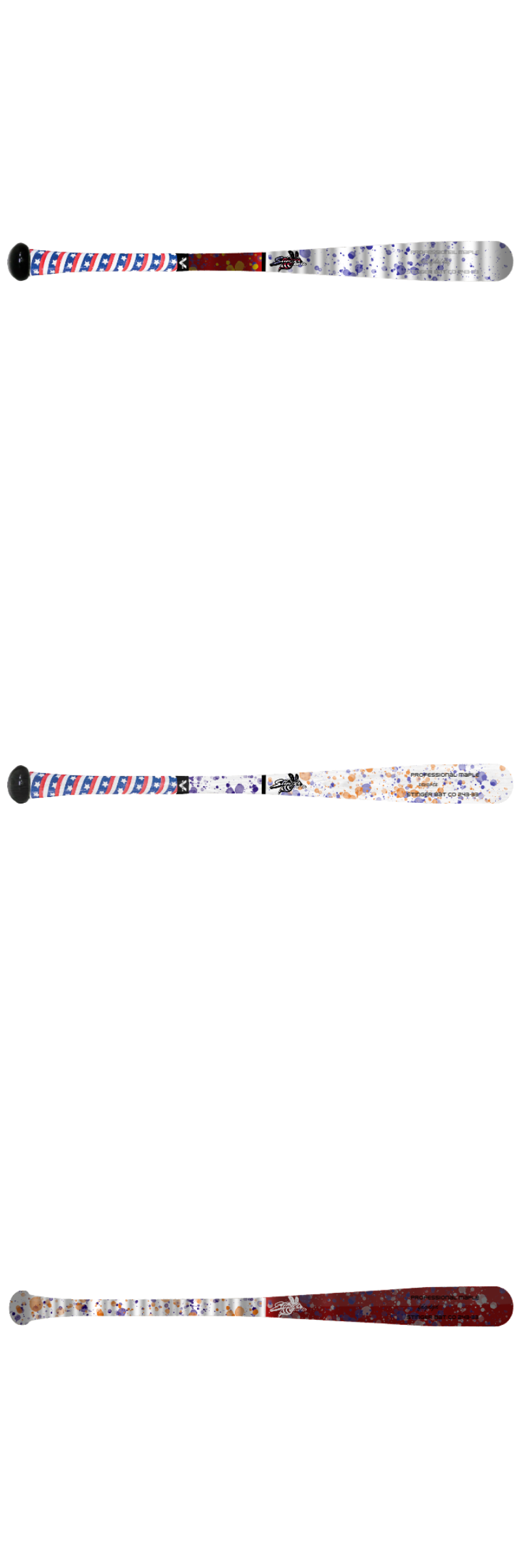 Custom Stinger Prime Series - Pro Grade Wood Bat (3 Pack) - Customer's Product with price 448.96 ID DeXdJSynYJht7tfFJV0mx3wc