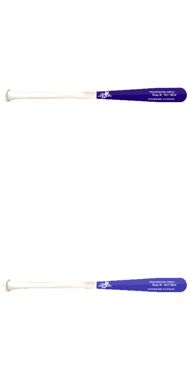 Custom Stinger Prime Series - Pro Grade Wood Bat (2 Pack) - Customer's Product with price 259.99 ID lUCNHjSAnGBXR3bsVM5G0ivw