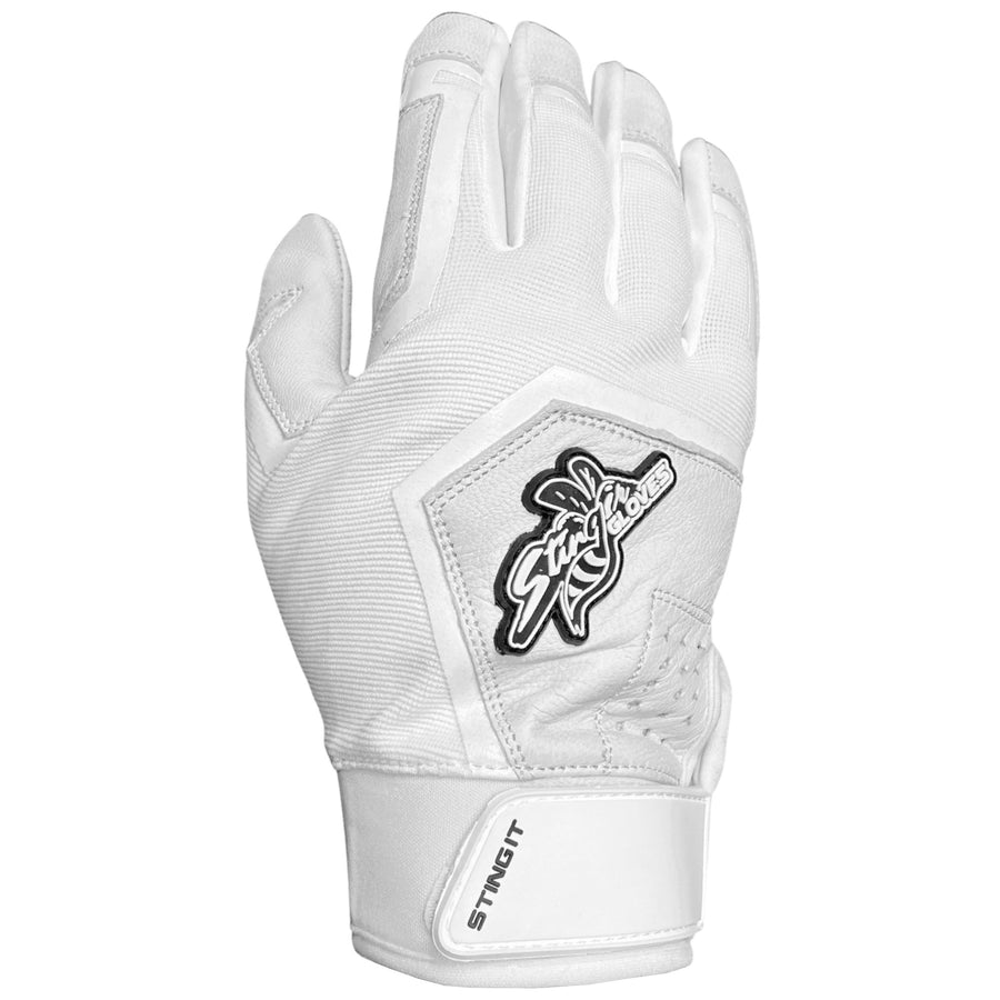 Sting Squad Batting Gloves - White Out