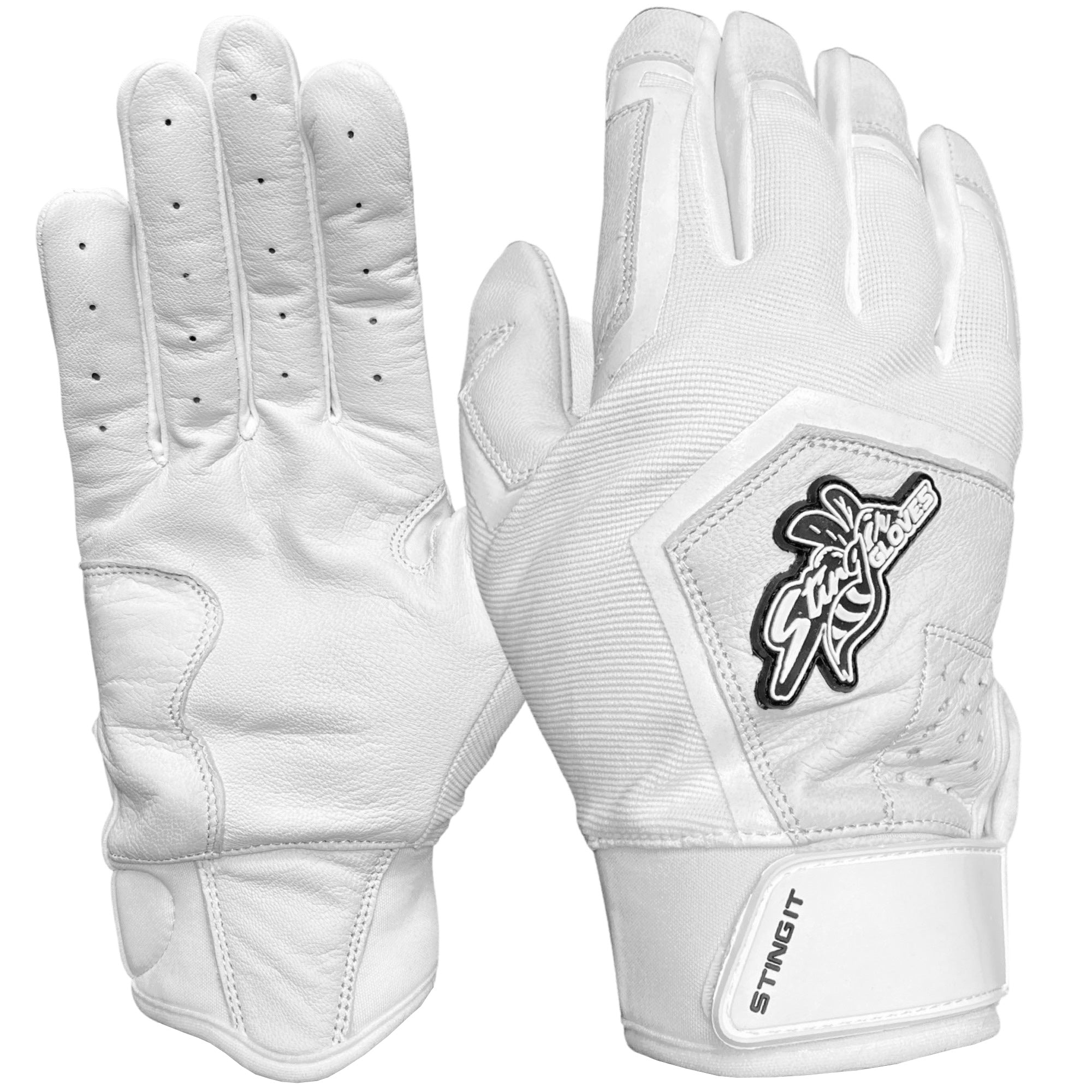Stinger - Sting Squad White-Out Batting Gloves
